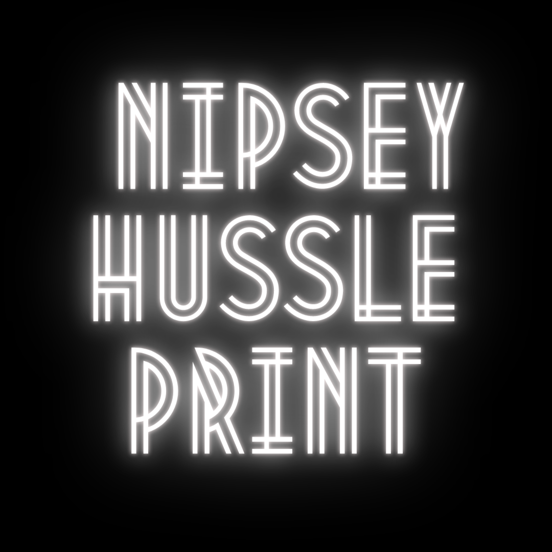 NIPSEY HUSSLE ART PRINT