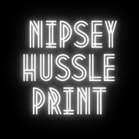 NIPSEY HUSSLE ART PRINT